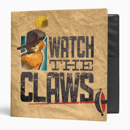 Watch The Claws Binder