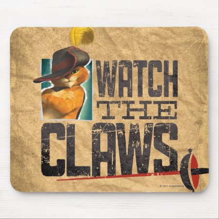 Watch The Claws Mouse Pad