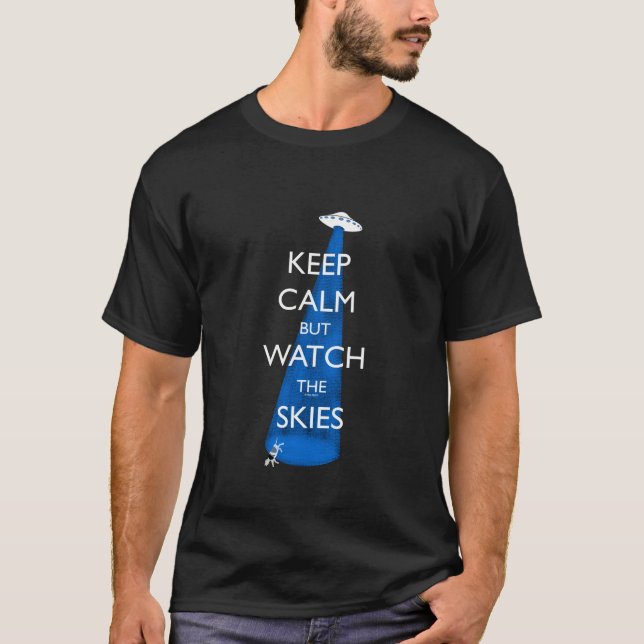 Watch the Skies T-Shirt (Front)