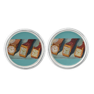 watch this! 1940s wristwatches cufflinks