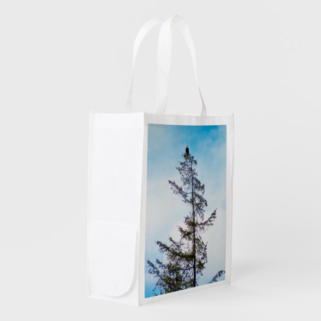 Watch Tower Grocery Bag (Front Side)