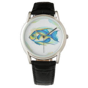 Watch - Watercolor Series: Angelfish