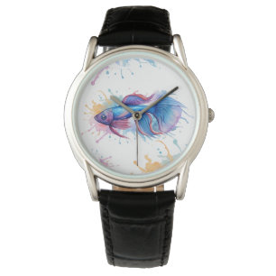 Watch - Watercolor Series: Betta Fish