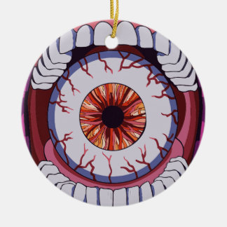 Watch What You Say Ceramic Ornament