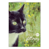 Watch with Glittering Eyes Cat (Front)