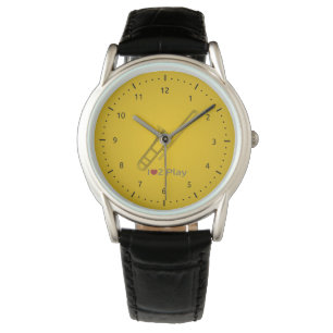Watch with illustration of a trombone