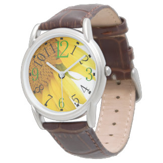 Watch with Sunflower