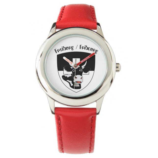 Watch with Swiss Design Freiburg Switzerland (Front)