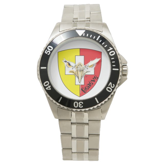 Watch with Swiss Design Genève Switzerland (Front)
