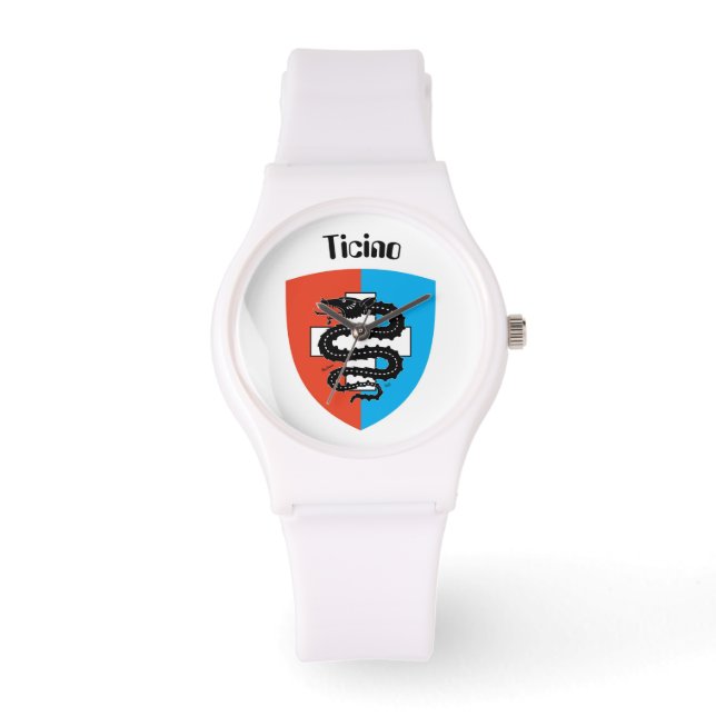 Watch with Swiss Design Ticino Switzerland (Front)