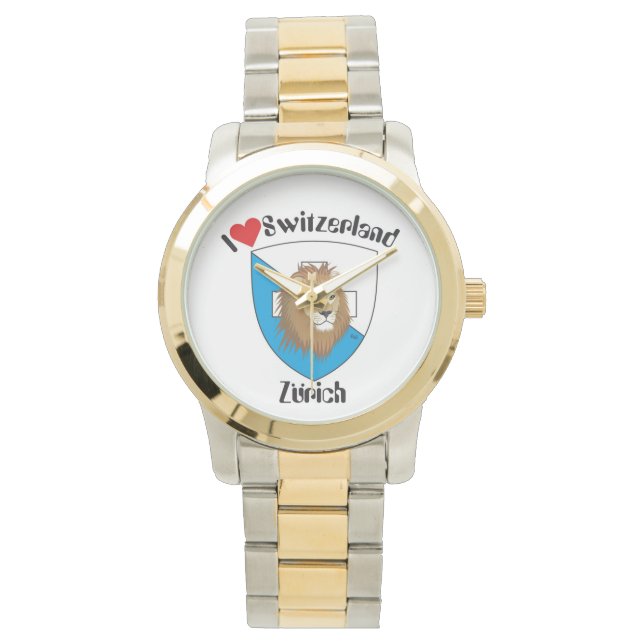 Watch with Swiss Design Zürich Switzerland (Front)