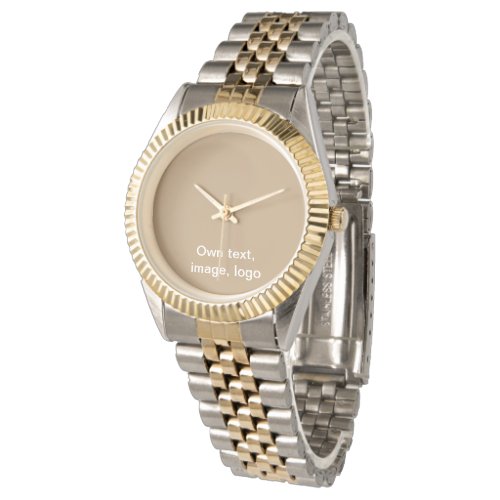 Watch Women Two Tone uni Gold tone