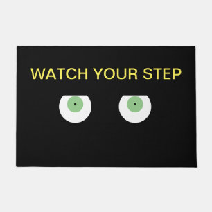 Watch Your Step - Eyes Doormat