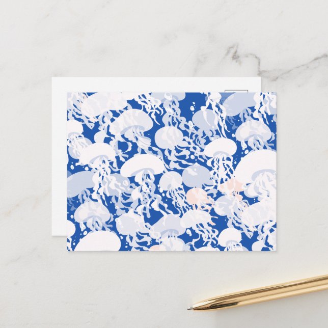 Watch your step! postcard (Front/Back In Situ)