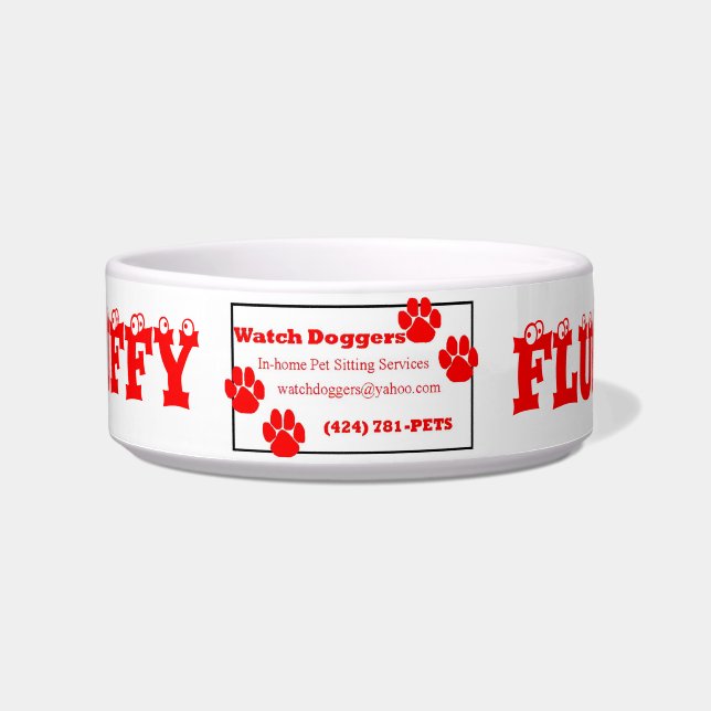 WatchDoggers! Bowl (Front)