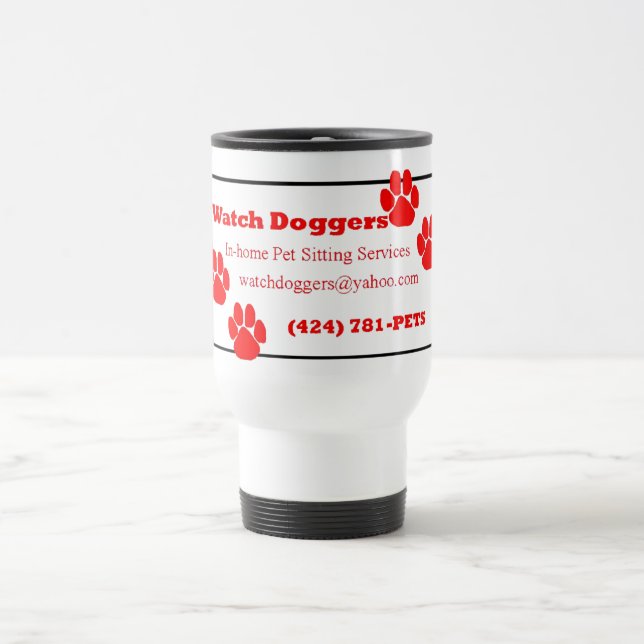 WatchDoggers.com Travel Mug (Center)