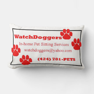 WatchDoggers Lumbar Pillow