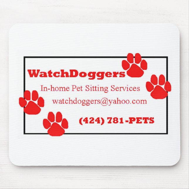 WatchDoggers! Mouse Pad (Front)