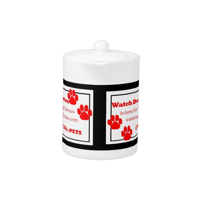WatchDoggers! Teapot (Front)