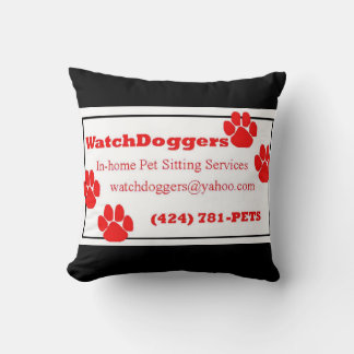 WatchDoggers Throw Pillow