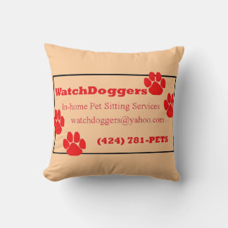 WatchDoggers Throw Pillow