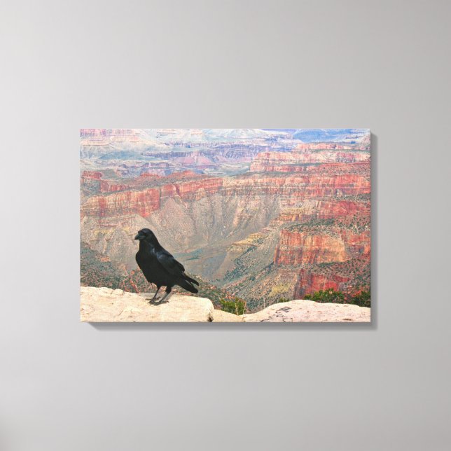Watcher of the Canyon Canvas Print (Front)