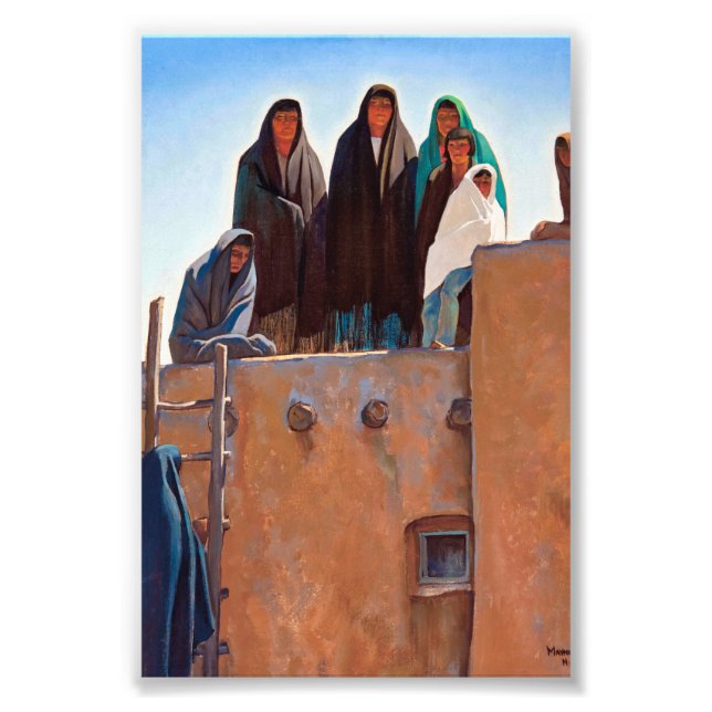Watchers From the Housetop by Maynard Dixon Photo Print (Front)