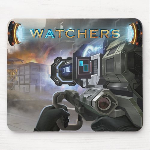 Watchers Rocket Launcher 001 Mouse Pad