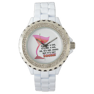 WATCHES - BUT IT'S GOT BOOZE!