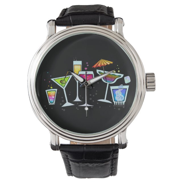 WATCHES - COCKTAIL UP! PARTY GLASSES (Front)