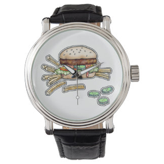 WATCHES - HAMBURGER and FRIES