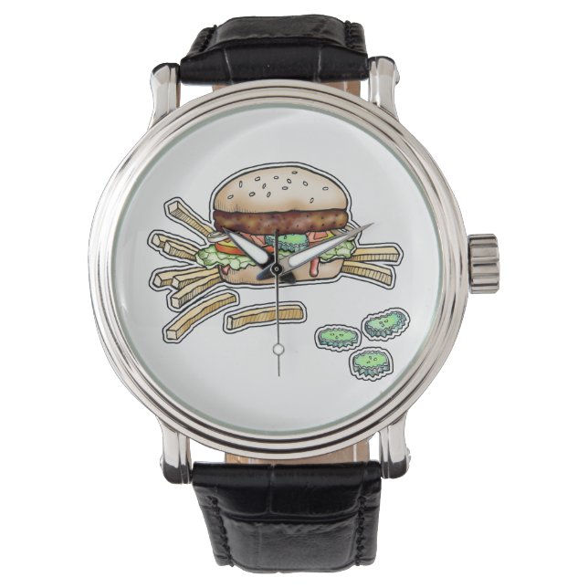 WATCHES - HAMBURGER and FRIES (Front)