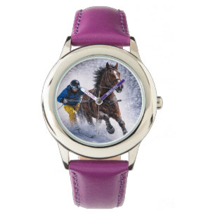 Watches Jewelry Winter Horse