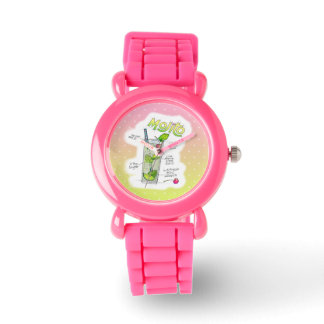 WATCHES - MOJITO RECIPE COCKTAIL ART