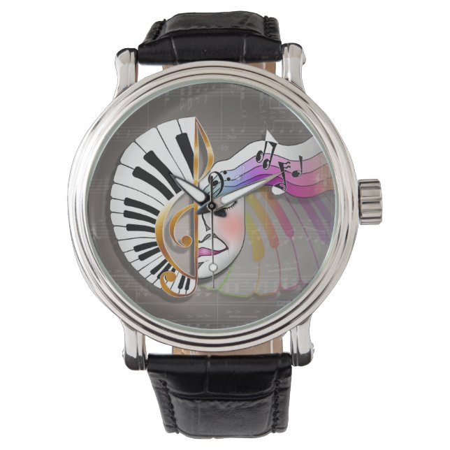 WATCHES - PIANO MUSIC and MASK (Front)