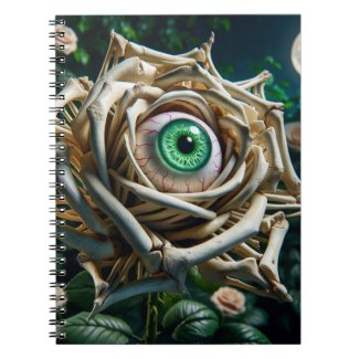 Watchful Bone Flower Notebook