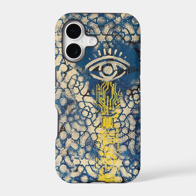 Watchful Eye Iphone Case (Back)