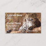 Watchful Leopard Business Card