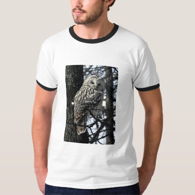 Watchful Owl T-Shirt (Front)