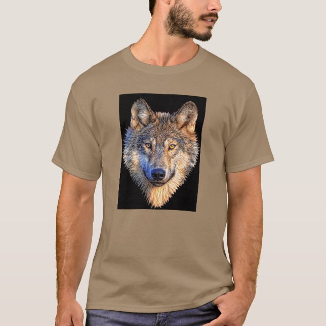 Watchful Wolf T-Shirt (Front)