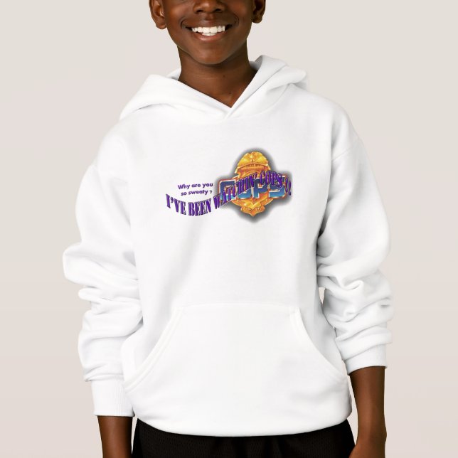 Watchin' Cops Hoodie (Front)