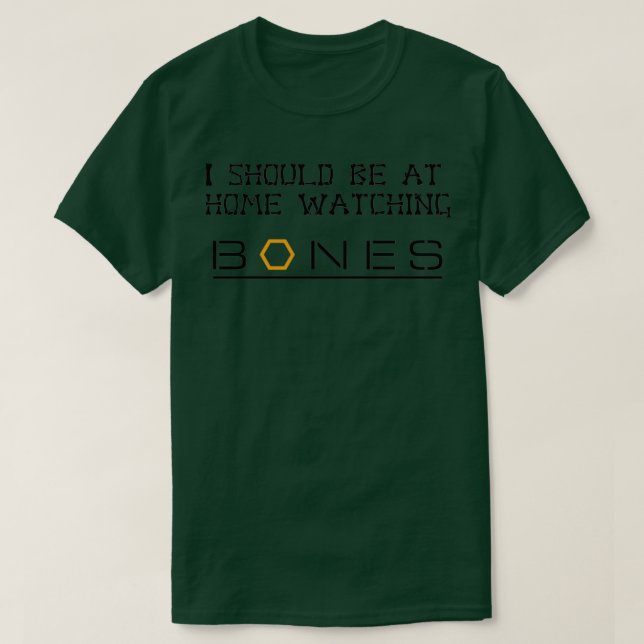 Watching Bones T-Shirt (Design Front)