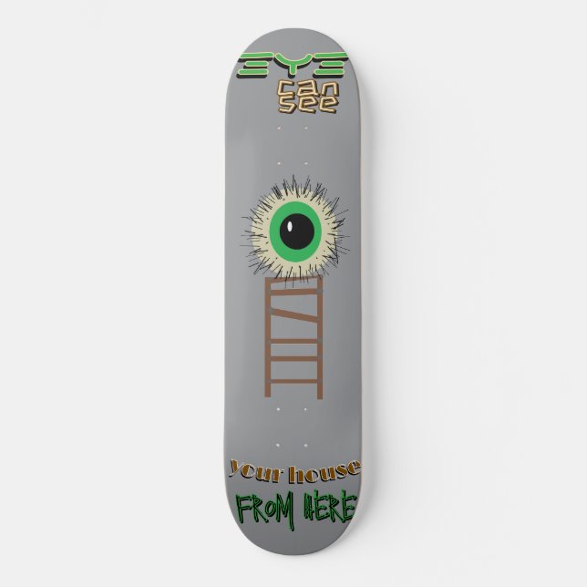 Watching Eye Skateboard (Front)