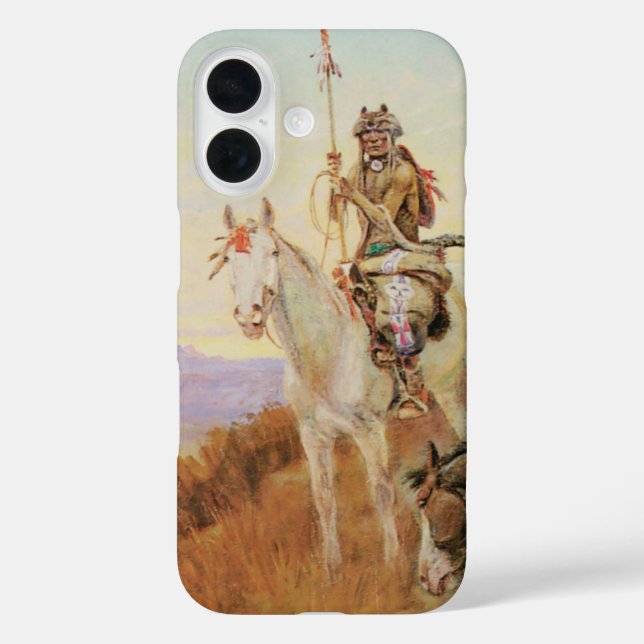 Watching for the White Man's Boats by OC Seltzer Case-Mate iPhone Case (Back)