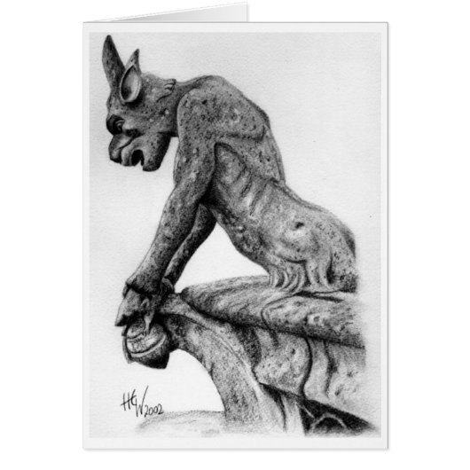 Watching Gargoyle Cards (Front)