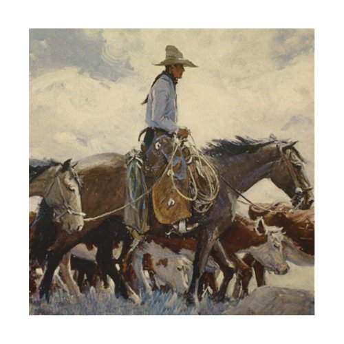 Watching Him Move Western Art By WHD Koerner