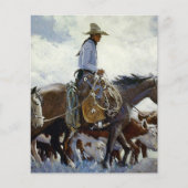 “Watching Him Move” Western Art By WHD Koerner (Front)