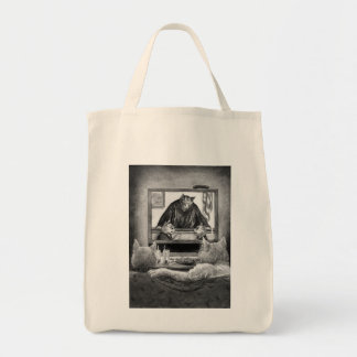 Watching Judge Kitty Tote Bag