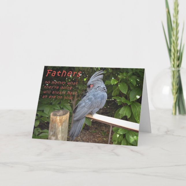 Watching My Back Card (Front)