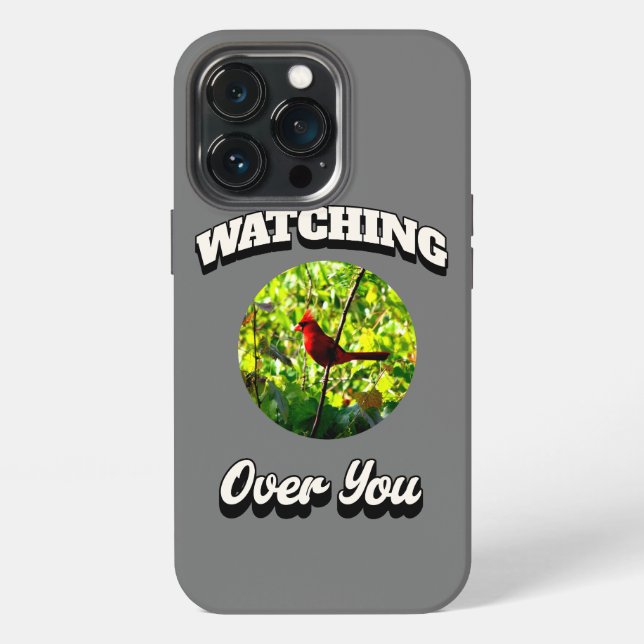 Watching Over You IPhone Cases (Back)